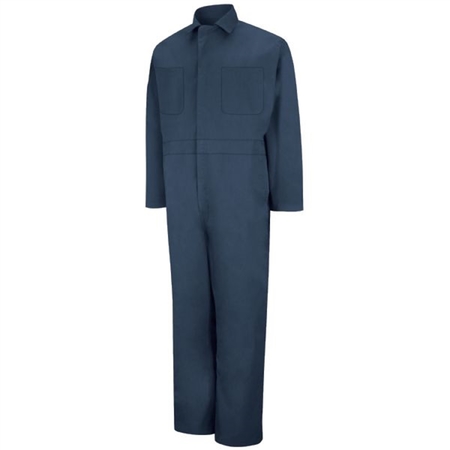 WORKWEAR OUTFITTERS Twill Action Back Coverall Navy 36 CT10NV-RG-36